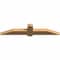 Ekena Millwork Eugene Smooth Timber Gable Bracket, Western Red Cedar, 60"W x 12"H x 3 1/2"D x 5 1/2"F, 5/12 Pitch GBW060X12X0406EUG00SWR - alternate 2